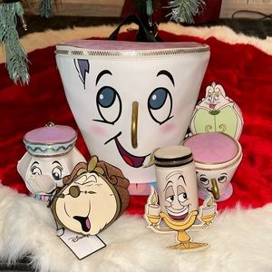 Beauty and the Beast Chip and Friends Lot